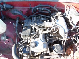 1996 Toyota Tacoma LX Burgundy Extended Cab 2.4L AT 2WD #Z22030